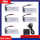 3.7V 500mAh Lipo Battery for Wltoys V930 V977 V988 E50S E50 JJRC H37 XK K110 RC