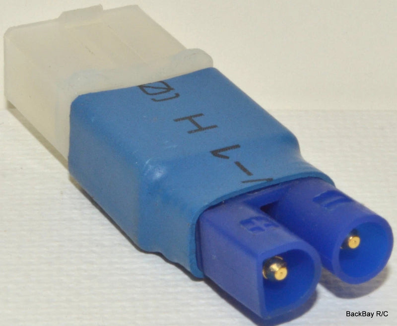 No Wires Connector: Male EC2 Style to Tamiya Female Lipo Battery Adapter