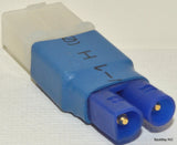 No Wires Connector: Male EC2 Style to Tamiya Female Lipo Battery Adapter