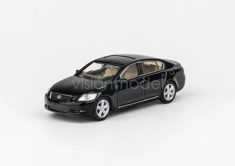 Model1 1:64 Black GS300 Luxury Sedan Sports Car Toy Model Display Diecast