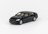 Model1 1:64 Black GS300 Luxury Sedan Sports Car Toy Model Display Diecast
