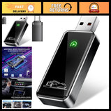 Wireless CarPlay Adapter for iPhone, Converts Wired CarPlay to Wireless