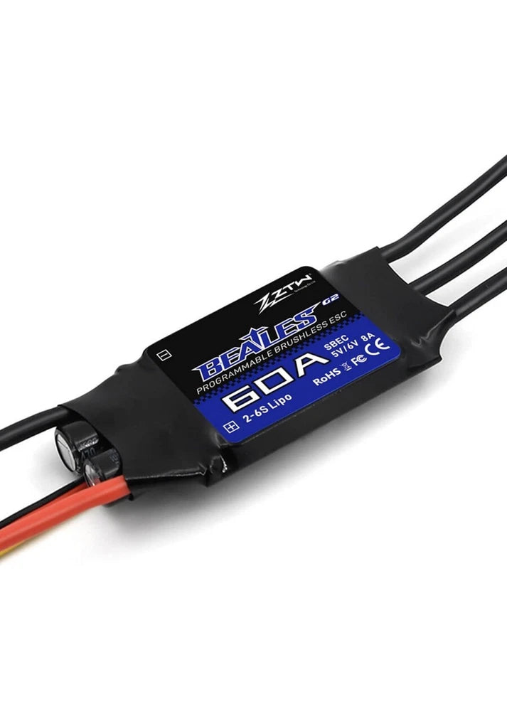 ZTW G2 Battery ESC 60A SBEC  Speed Controller 2-6s Lipo