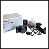 Panasonic LUMIX DMC-GF1 12.1MP Digital Camera - Black (Kit w/ ASPH 20mm Lens)