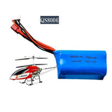 1Pcs Lipo Battery 4s 14.8v 1500mah For Qs8006 Remote Control Rc Helicopter Parts