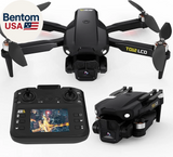 Brushless Motor Drone with LCD Screen Remote Control Drone for Beginners Drones