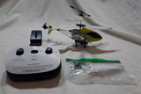 Yellow U12 Mini RC Helicopter Remote Control Helicopter Toy Gift Kid Adult US