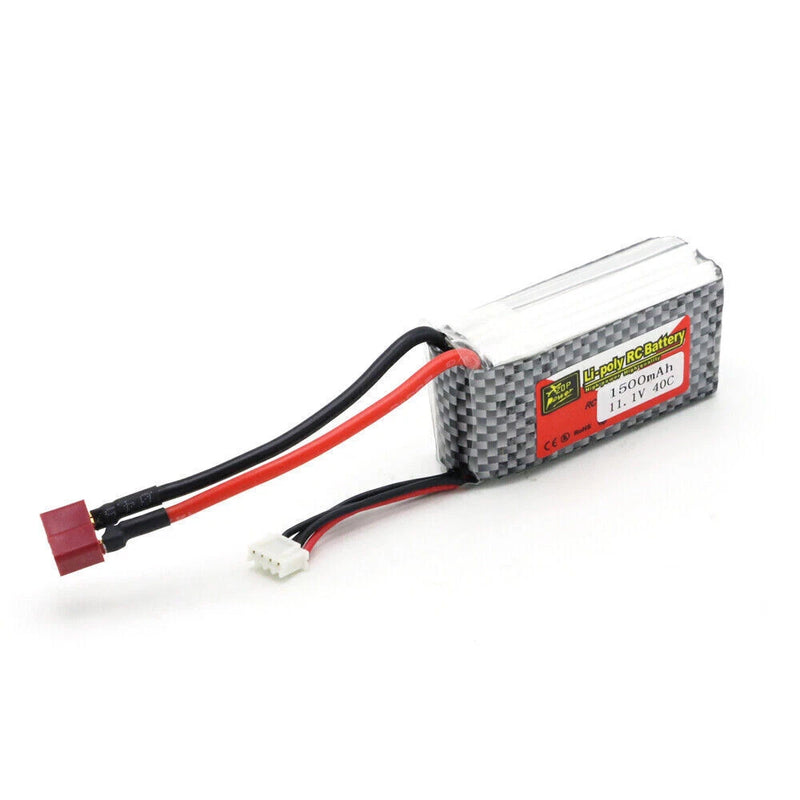 1¡Á 11.1V 1500Mah LiPo Battery T Plug For RC Quadcopter Drone Helicopter Airplane