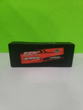 2S Lipo Battery 7.4V 6500Mah 70C Hard Case with T Connector Rechargeable for 1/8