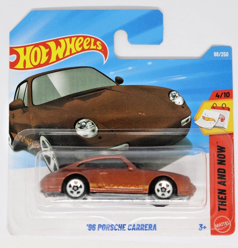 Hot Wheels -1/64 Scale-96 Porsche Carrera-Then & Now-Model Diecast Toy-Brand New