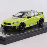FX 1/64 Scale BMW M2 G87 Yellow Diecast Model Car Toy Gift Collection
