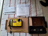 Fujifilm FinePix XP140 Waterproof Yellow Digital Camera Incomplete READ