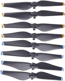Replacement Propellers Compatible with DJI Mavic Air 4 or 8 Blades Black 2 Sets
