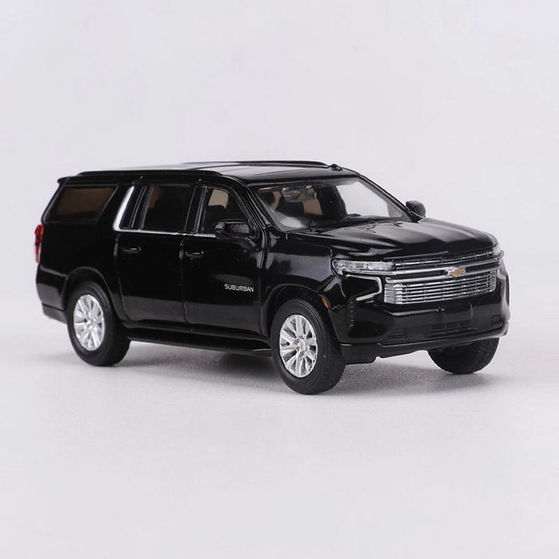 MASDI 1/64 Scale Suburban Black Diecast Car Model Toy Gift
