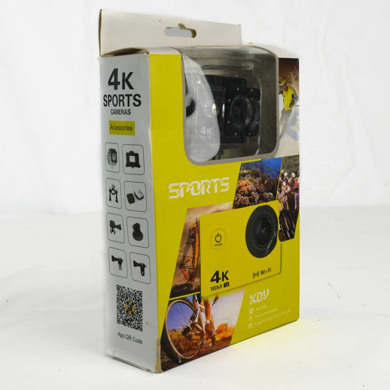 XDV 4K Ultra HD 16M WiFi 30fps LCD Waterproof Sports Camera Video Slow Wide