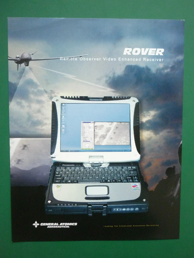 2009 GENERAL ATOMICS AERONAUTICAL DRONE UAV ROVER REMOTE OBSERVER VIDEO RECEIVER