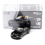 Xcartoys x POP RACE 1:64 PANDEM S13 MOONTECH Black Diecast Model Car