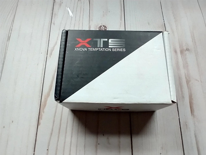 Brushless motor retail box with XNova TempTation Series label for RC drone