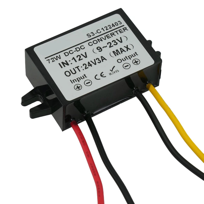 Step Up Voltage Regulator with Waterproof Design for Outdoor Electronics