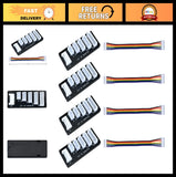 4pcs JST-XH Balance Board 2S-6S LiPo Battery Charging Adapter for RC Vehicles Battery