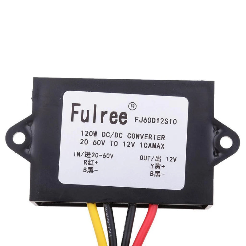 DC/DC Converter 20V-60V to 12V 10A 120W  Power Supply Module