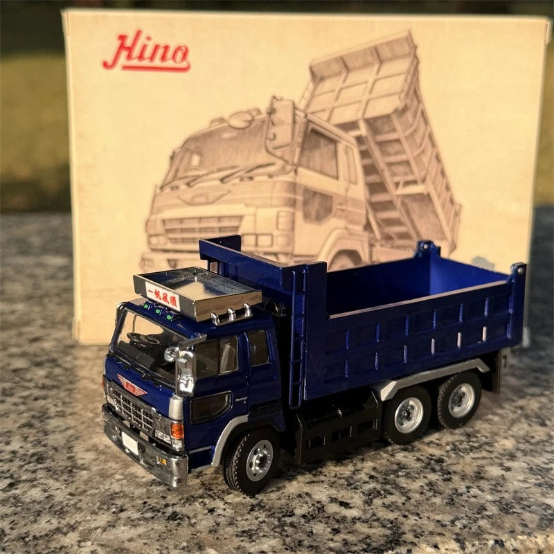 DBGT 1:64 Hino Super Dolphin metallic blue Diecast Model Car