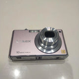 Panasonic LUMIX DMC-FX37 Pink Digital Camera 10MP LEICA Lens Tested Condition