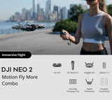 DJI Neo 2 Motion Fly More Combo | 2 Extra Batteries + Charging Stand /No US Duty