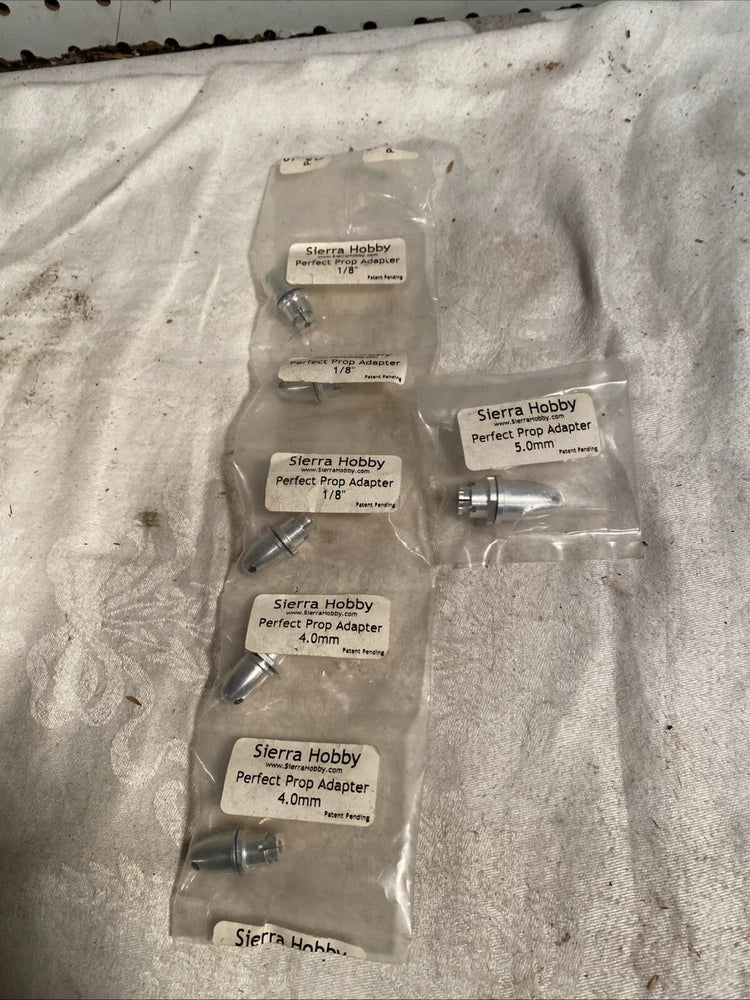 PROP ADPT W SET SCREW RC Airplane Propeller Adapter Sierra Hobby Lot Of 6