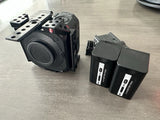 Panasonic BGH1 Cinema Box Camera With Zacuto Cage, 2 Batteries, Charger, Etc