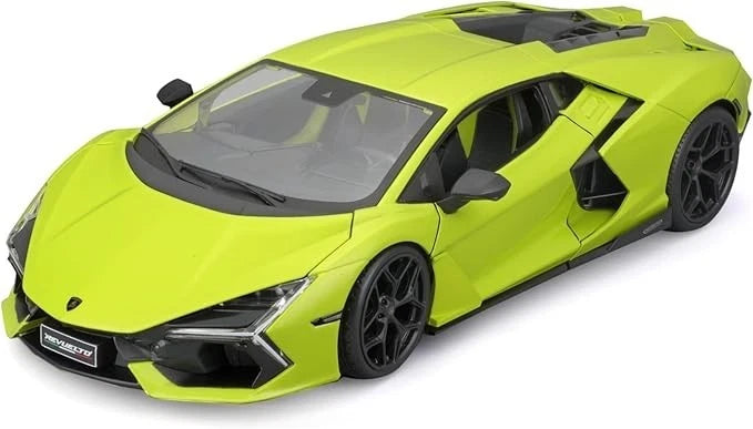 ?MAISTO 1:18 SCALE - LAMBORGHINI REVUELTO GREEN  DIECAST MODEL CAR ?