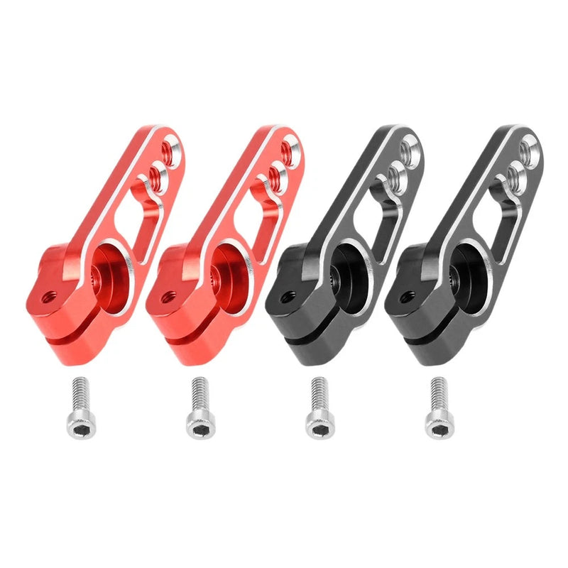 4x 25T Servo Horn Arm Aluminium Single-sided Steering Arm M3 Thread for RC Cars