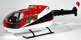 600 BO-105 ERA RC Helicopter Fuselage BO-105 600 Size White Red Black RC Toys