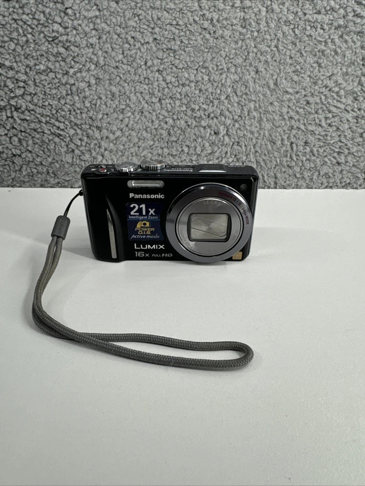 Panasonic Lumix DMC-ZS10 14.1MP 16X Zoom Digital Camera Untested No battery