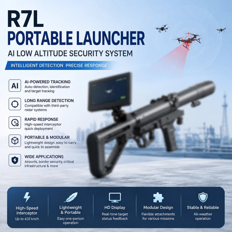 AI Low Altitude Security Monitoring System Portable Industrial Airspace Protecti
