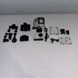 SJCAM SJ4000 Wifi Action Camera Waterproof + Accessories Lot - Tested & Working!