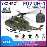 Yuxiang F07V UH-1 Huey RC Helicopter 6 axis Gyro 6CH 3D 2.4Ghz RTF 1 Battery