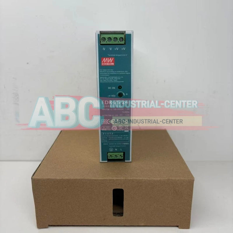 1PCS New Mean Well EDR-75-24 Switching Power Supply#