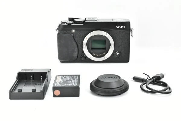Fujifilm X-E1 16.3MP Compact System Digital Camera Body Black (EF-TN-JP1465)