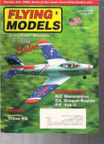 Flying Models June 2009 magazine cover with plane artwork and U.S. flag