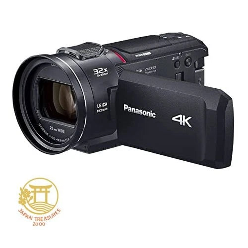 Panasonic 4K Digital Video Camera with 64GB Built-in Memory 5-Axis Hybrid Image