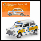 TINY MINI COOPER RACING #63 Class Racing NEW DIECAST CAR 1/50