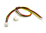 3-Pin Micro 1.25mm Female Connector wire ,Male Header Quadcopter PCB Board x 10