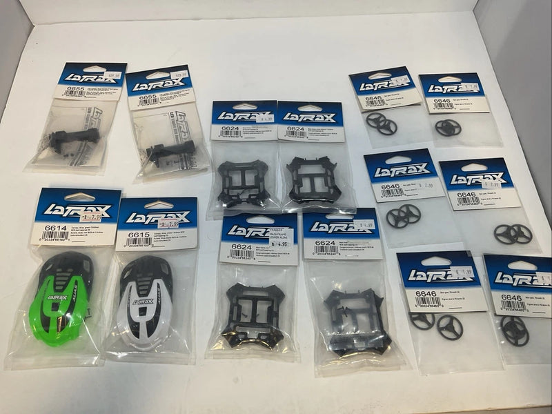 Lot of Latrax R/C Alias Drone Parts - Body, Frame, Spur Gears, LED Light Bar