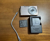 Panasonic Lumix DMC-FH5 Digital Camera 16MP Compact Camera with Charger Tested