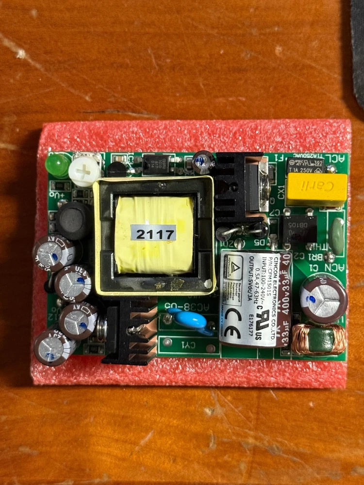 Cincon CFM1501S Open Frame AC/DC Converter 85-264VAC Input, 5VDC, 15W output