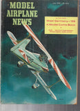 Vintage Model Airplane News magazine, July 1959 issue, illustrated airplane cover