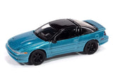 1991 Mitsubishi Eclipse GSX Tennessee Blue Diecast 1:64 Scale Model - AWSP189B