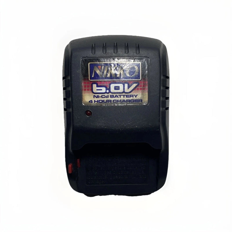 Nikko 6.0V Ni-Cd 1764B Battery Pack Quick Charger 4 Hour Toy RC Radio Control Battery
