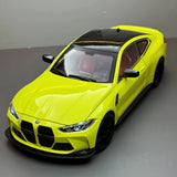 1:24 M4 G82 Coupe Diecast Model Car w/ Sound Light Toy Gift